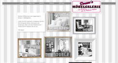 Desktop Screenshot of doreens-moebelgalerie.de